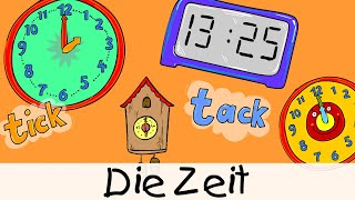 Die Zeit  Kinderlieder zum Lernen [upl. by Betta]