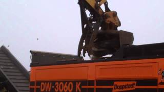 Doppstadt DW 3060 Grinding Tires 2MP4 [upl. by Nadeau731]