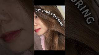 DIY HAIR COLORING ASH BLONDE HAIRFIX shortsfeed shorts diy ashblondehair [upl. by Atteloiv497]