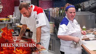 Chefs Completely Baffled By Crazy Ingredient Combos  Hells Kitchen [upl. by Ahsienad]