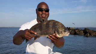 Coastal Georgia Fishing VLOG  Tybee Island Georgia [upl. by Uella]