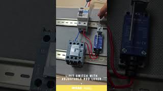 Adjustable lever limit switch appearance details shown [upl. by Aronos]