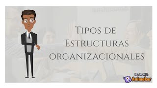 Estructura organizacional  Tipos [upl. by Bork820]