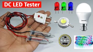 How to make electric powerful tester using led bulb  Led tester  9w bulb and 30v Led tester [upl. by Rosemari948]