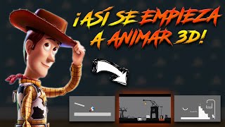 Cómo APRENDER ANIMACIÓN 3D 🤷🏽  ¿Por dónde EMPEZAR 🚀 [upl. by Einaj]