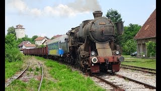 RTC  Steam in Bosnia  Part 1  Tuzla to Bijela including Cab and Driver’s Eye Views [upl. by Richara]