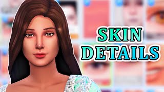 MY FAVORITE SKIN DETAILS links included✨  The Sims 4 CC [upl. by Rocker]