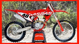 First Ride 2023 GASGAS EX350F  Dirt Bike Magazine [upl. by Kciwdahc]