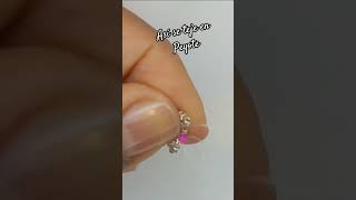 ¿Cómo hacer Peyote con Mostacillas shorts bisuteriahechaamano diybeadedjewelry [upl. by Seale43]