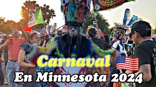 CARNAVAL DE CHINELOS EN MINNESOTA 2024 [upl. by Koerlin]