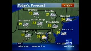 TWC  Allentown PA Local Forecast 121410 108AM [upl. by Sedda]