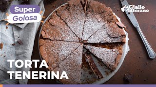 TORTA TENERINA  la RICETTA SUPER SEMPLICE di GialloZafferano🥰🍫 [upl. by Priestley]