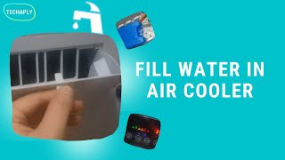 How to Fill Water in Air Cooler [upl. by Nelleeus]