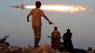 In Libya hope for more US airstrikes to retake ISILheld Sirte [upl. by Alded902]