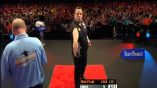 Adrian Lewis 9 Dart Finish  European Championships 2011 [upl. by Zampardi836]