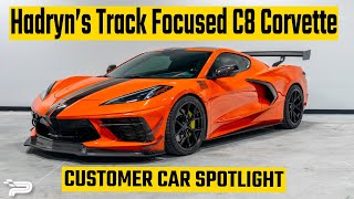 Hadryns Track Build C8 Corvette  Customer Car Spotlight [upl. by Bone]