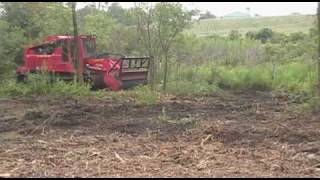 Forestry Mulchers  FTX250  Bull Hog Brush Cutter  Fecon [upl. by Hanikehs]