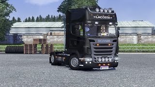 Scania R500  Interior ETS2 Mod [upl. by Oiuqise225]