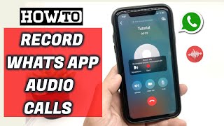 How to record WhatsApp audio calls on iPhone [upl. by Munsey1]