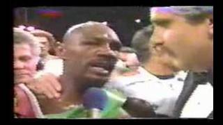 Hagler vs Hearns PPV part 5 of program [upl. by Petua]