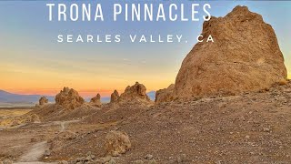 Trona Pinnacles  ancient rocks in the Searles Valley [upl. by Cilka667]