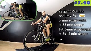 Trening rowerowy na chandrę  tempówka 60 min lub 3x15 min Trenuj z SzajBajk [upl. by Aphrodite]