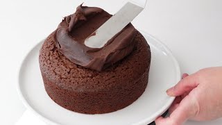 Chocolate Fudge Cake with EASY Fudge Chocolate Frosting [upl. by Azeria]