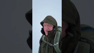 Striding Edge Snow Storm stridingedge helvellyn [upl. by Enilrae]