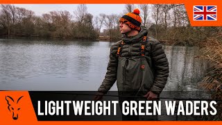 CARP FISHING TV GREEN LIGHTWEIGHT WADERS [upl. by Ellennahc]