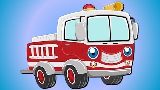 Five Little Monkeys Fire Truck Version  Five little Fire Trucks [upl. by Hentrich]