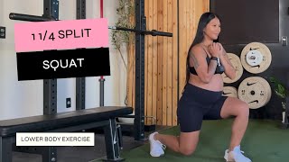 1 14 Split Squat [upl. by Nauqel]