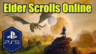 The Elder Scrolls Online PS5 Gameplay 4k 60fps Update Playstation Plus [upl. by Klina754]