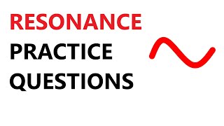 A Level Physics Oscillations and resonance practice question [upl. by Kneeland]