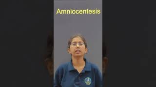 what is Amniocentesis explained💯 shorts neet neet2025 biology [upl. by Mundy594]