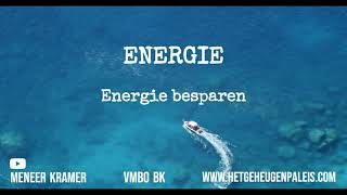 Energie  Energie besparen – 4K  VMBO BasisKader  NaSk 55 [upl. by Punke]