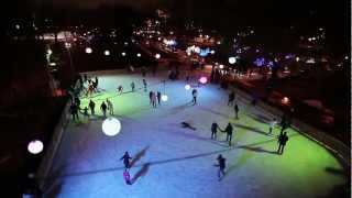 Каток в Парке Горького  Gorky Park ice rink [upl. by Anuahs795]