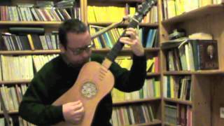 JS Bach Allemande Thomas Schmitt baroque guitar [upl. by Gilberta]