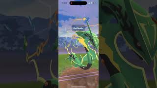 Can 1 HP Mega Rayquaza 🐉 Defeat Arlo 🤔💥 pokemongo shorts [upl. by Marka]