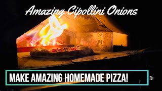 Growing Cipollini Onions and Making Amazing Garden Wood Fired Pizza [upl. by Mundford]