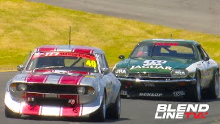 Awesome Bathurst Winning Jaguar XJS vs V8 Triumph Stag [upl. by Laurel633]