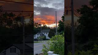 Pretty colors tonight 🌅 goviral trendingshorts shortvideo sunset nature acadianationalpark [upl. by Eerahc]