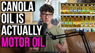 Canola Oil is Repurposed Motor Oil NOT a Food for Humans [upl. by Ahsienahs]