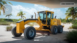 Dumper Truck Loading Stones in And Grader Drive in Game [upl. by Darrell]