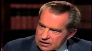 David Frost confronts Richard Nixon on Watergate scandal [upl. by Narih]