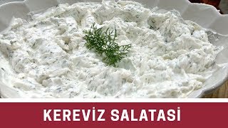 KEREVİZ SALATASI NASIL YAPILIR MEZE TARİFLERİ [upl. by Renwick641]