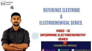 ELECTROCHEMISTRY  12  ABSOLUTE ELECTRODE WHY SHE HAS ZERO POTENTIAL  ELECTROCHEM SERIES [upl. by Roban709]