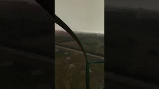 Taking off from Niagara Heliport in the rain  Mini 500 Helicopter [upl. by Neibart]