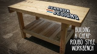 Building a Cheap Roubo Style Workbench [upl. by Reynold774]