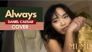 ALWAYS Daniel Caesar female piano cover [upl. by Rawna]