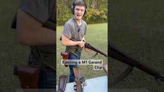 How To Eject A M1 Garand Clip [upl. by Ddarb]